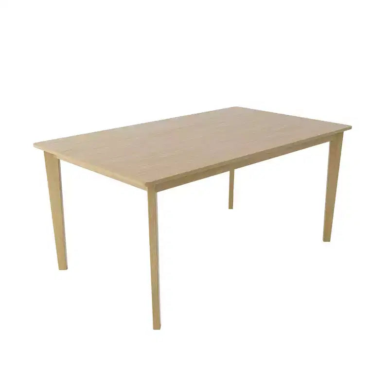 MAYEERTY Original Wood Color Rectangular Dining Table, Scandinavian Simple Multi-Function Table for Home Office