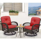 EROMMY 2 - Person Patio Conversation Sets with Cushions
