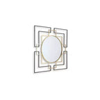 Signature Design by Ashley Oceanal Contemporary Wall Accent Mirror with Square Frame