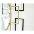 Signature Design by Ashley Oceanal Contemporary Wall Accent Mirror with Square Frame