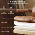 HOMLUX High Back Executive Office Chair Recline Function Ergonomic Desk Chair with Comfy Lumbar & Neck Support