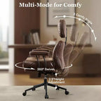 HOMLUX High Back Executive Office Chair Recline Function Ergonomic Desk Chair with Comfy Lumbar & Neck Support