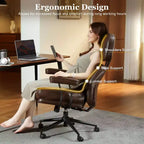 HOMLUX High Back Executive Office Chair Recline Function Ergonomic Desk Chair with Comfy Lumbar & Neck Support