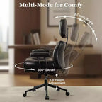 HOMLUX High Back Executive Office Chair Recline Function Ergonomic Desk Chair with Comfy Lumbar & Neck Support