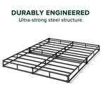 Zinus 5 Inch Full WonderBox(TM) Smart Box Spring, Quick Assembly Mattress Foundation, Durable Metal Frame, Grey
