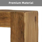 MAYEERTY 63-Inch Wood Console Table, Farmhouse Entryway Sofa Table