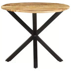 vidaXL Side Table Round End Sofa Table Living Room Coffee Table Solid Wood