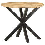 vidaXL Side Table Round End Sofa Table Living Room Coffee Table Solid Wood