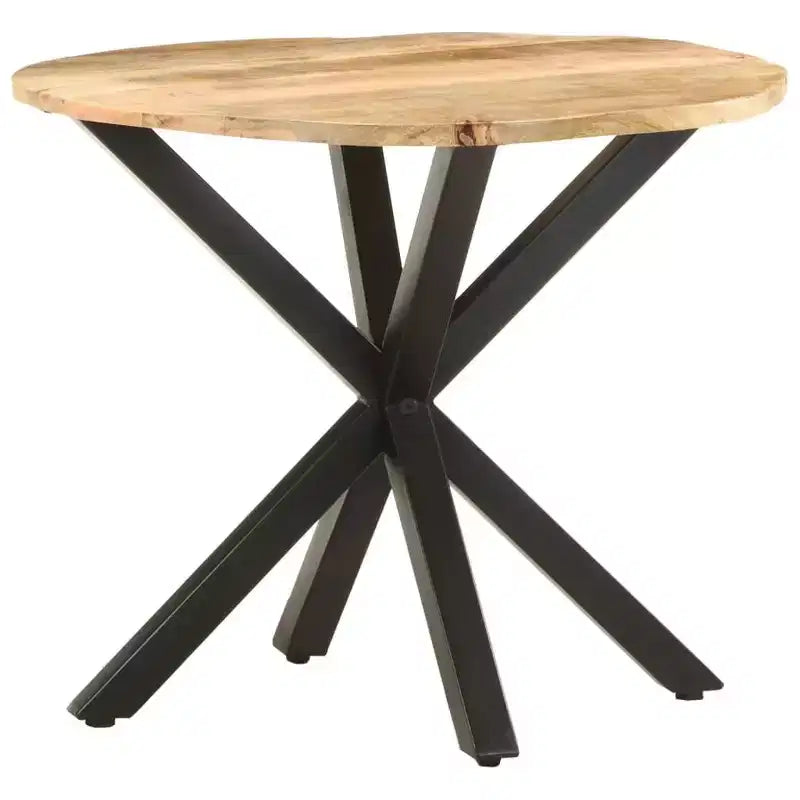 vidaXL Side Table Round End Sofa Table Living Room Coffee Table Solid Wood