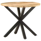 vidaXL Side Table Round End Sofa Table Living Room Coffee Table Solid Wood