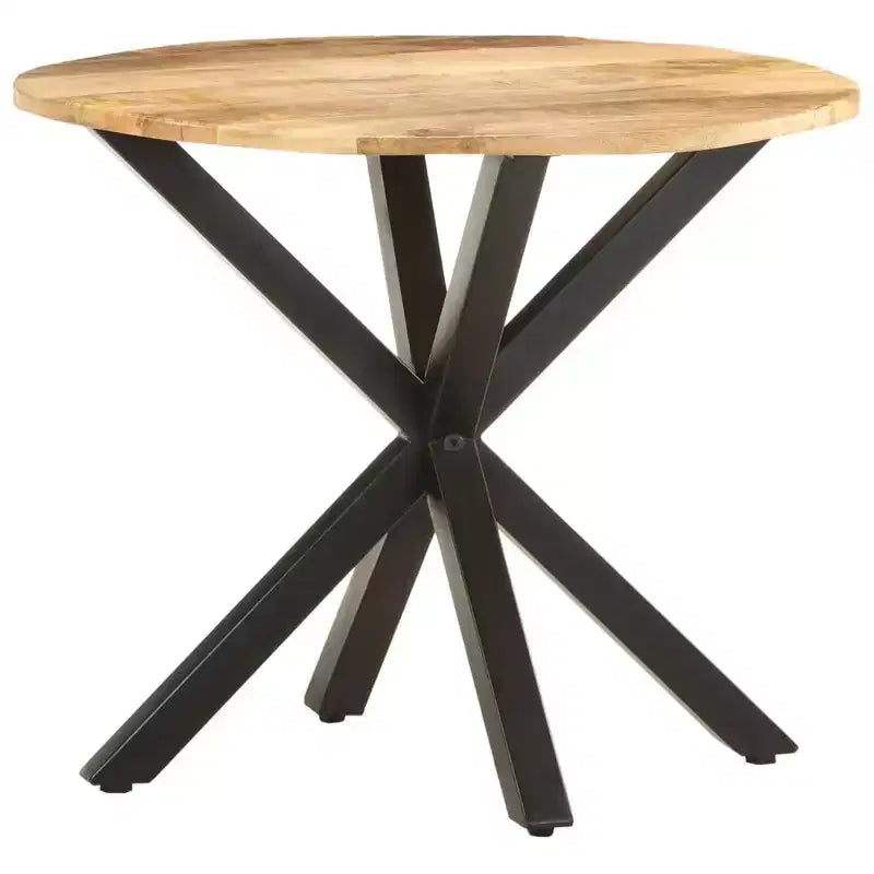 vidaXL Side Table Round End Sofa Table Living Room Coffee Table Solid Wood