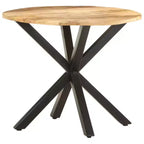 vidaXL Side Table Round End Sofa Table Living Room Coffee Table Solid Wood