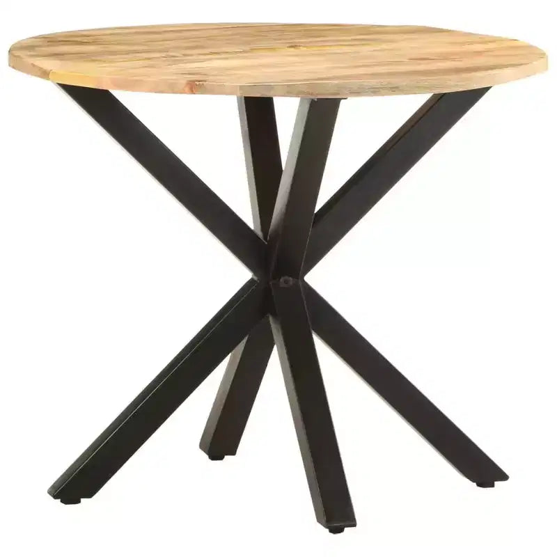 vidaXL Side Table Round End Sofa Table Living Room Coffee Table Solid Wood
