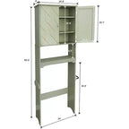 Above Toilet Storage Cabinet Spacesaver for Bathroom