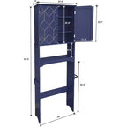 Above Toilet Storage Cabinet Spacesaver for Bathroom