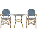 Hooper 3 Piece Bistro Set - Indoor/Outdoor - PAT9501 - Safavieh