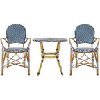 Hooper 3 Piece Bistro Set - Indoor/Outdoor - PAT9501 - Safavieh