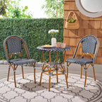 California 3 Piece Bistro Set - Indoor/Outdoor - PAT9505 - Safavieh