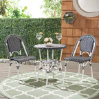 California 3 Piece Bistro Set - Indoor/Outdoor - PAT9505 - Safavieh