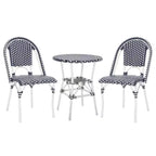 California 3 Piece Bistro Set - Indoor/Outdoor - PAT9505 - Safavieh