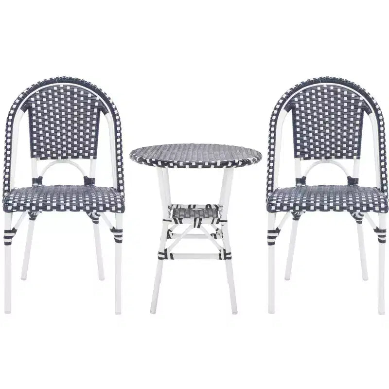 California 3 Piece Bistro Set - Indoor/Outdoor - PAT9505 - Safavieh