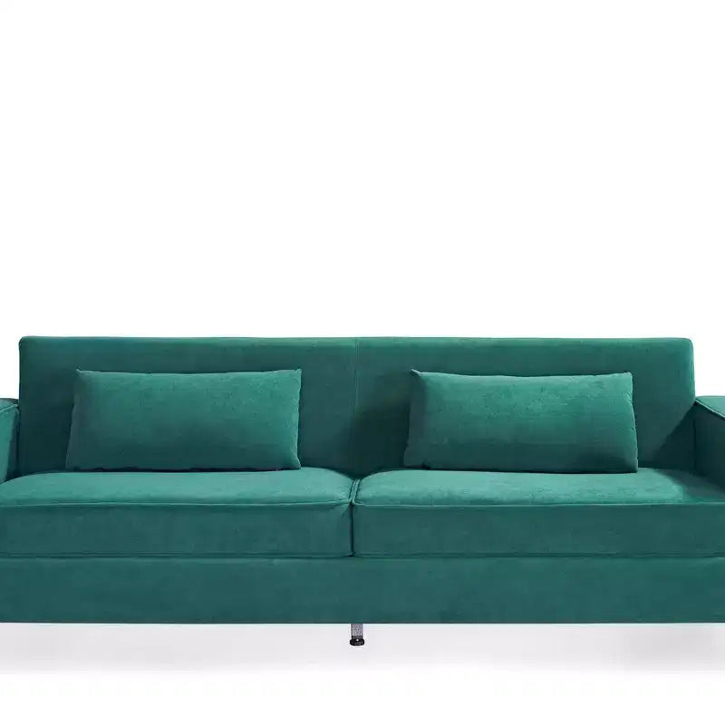 Whisen 85.8 Velvet Sofa, Modern Elegant 4 Seater Couch Sofa with Luxurious Soft Comfort, Easy to Maintain
