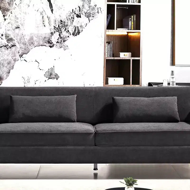 Whisen 85.8 Velvet Sofa, Modern Elegant 4 Seater Couch Sofa with Luxurious Soft Comfort, Easy to Maintain
