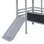 Bellemave Bunk Bed with Storage Shelves and Drawers, Metal Bunk Beds with Pegboard,Noise Free for Kids,Teens and Adults