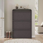 Flip-Door Shoe Cabinet with 3 Doors & Adjustable Shelf, Wooden Entryway Storage for Hallway and Living Room