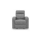 Signature Design by Ashley Carrigan Lane Rocker Recliner, Pull Tab Reclining Chair, Sterling Gray