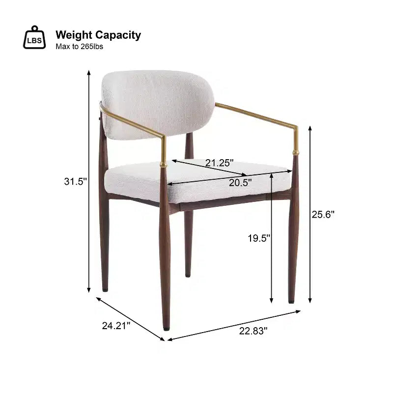 Christopher Knight Home Felicia Modern Upholstered Dining Chairs (Set of 4)