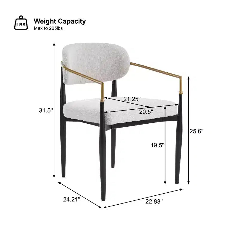Christopher Knight Home Felicia Modern Upholstered Dining Chairs (Set of 4)