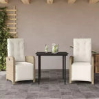 vidaXL Patio Dining Set with Cushions - Stylish and Comfy