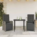 vidaXL Chic Garden Dining Set with Cushions