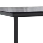vidaXL Modern Garden Dining Set with Cushions in Poly Rattan
