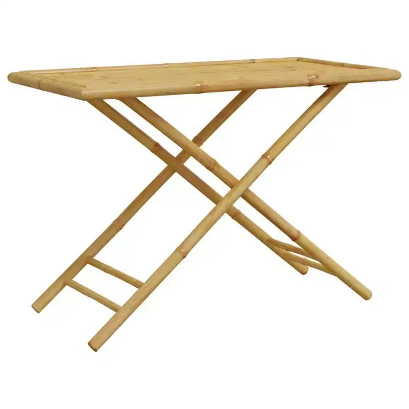 vidaXL Folding Bistro Set with Dark or Cushions