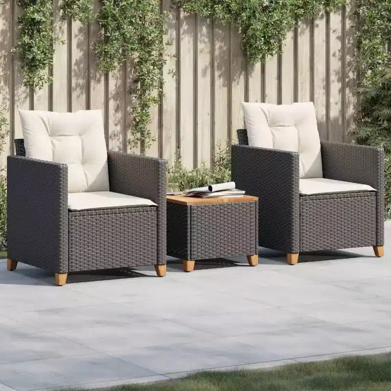 vidaXL Bistro Set with Cushions in Different Colors