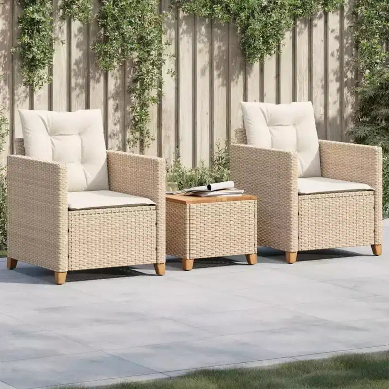 vidaXL Bistro Set with Cushions in Different Colors