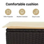 vidaXL Bistro Set with Cushions in Different Colors