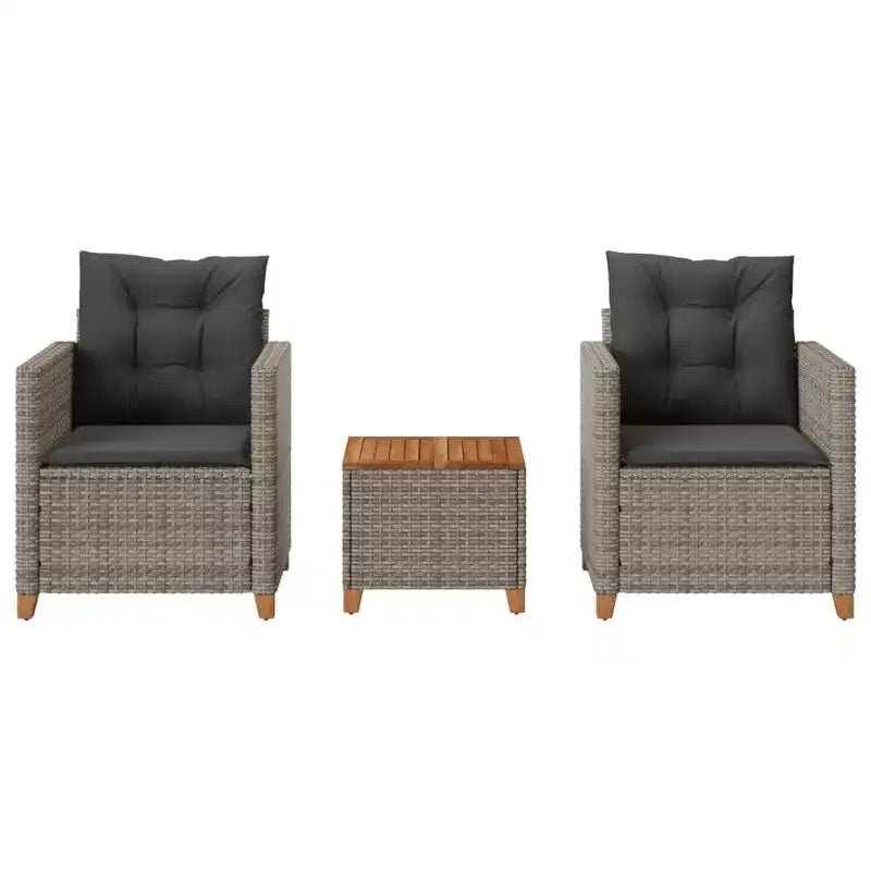 vidaXL Bistro Set with Cushions in Different Colors