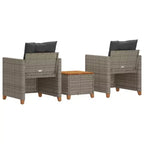 vidaXL Bistro Set with Cushions in Different Colors