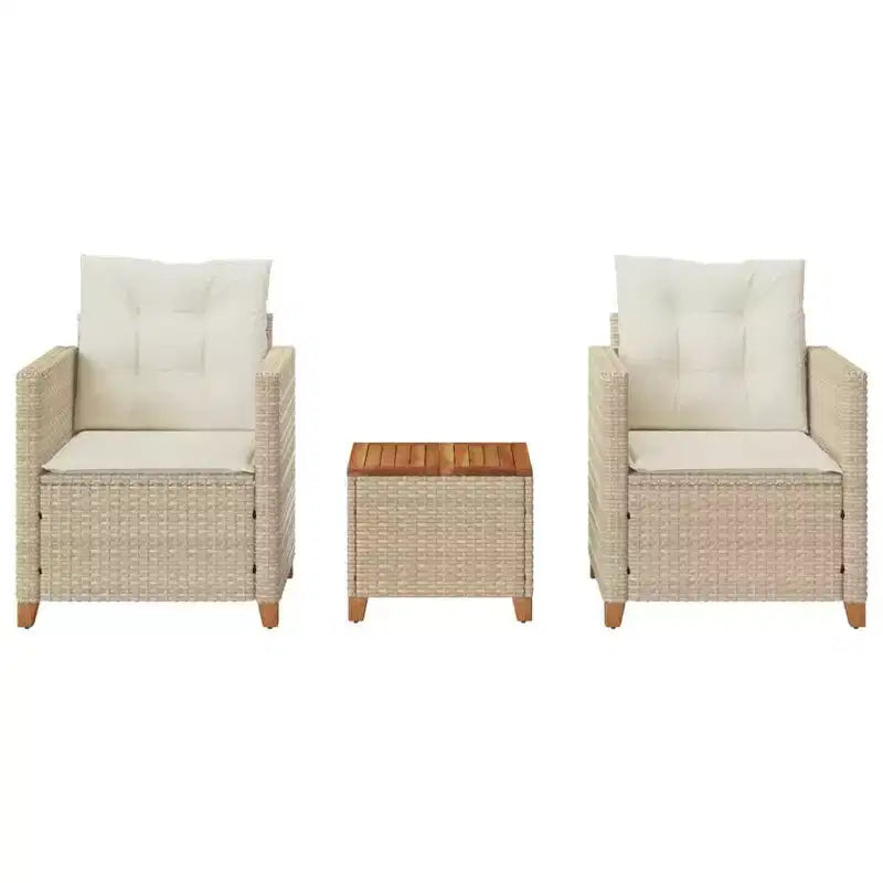 vidaXL Bistro Set with Cushions in Different Colors