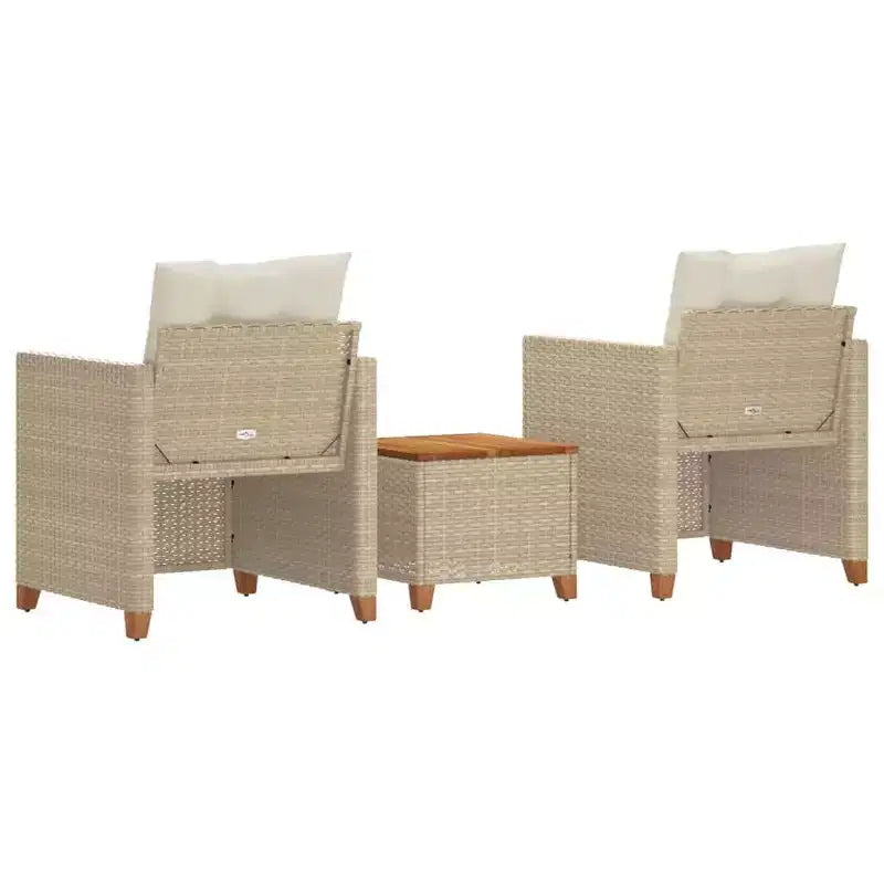 vidaXL Bistro Set with Cushions in Different Colors