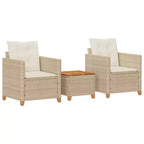 vidaXL Bistro Set with Cushions in Different Colors