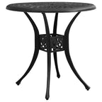 vidaXL Bistro Set Cast Aluminum Durable Bistro Set Round