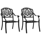 vidaXL Bistro Set Cast Aluminum Durable Bistro Set Round