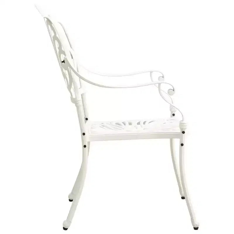 vidaXL Bistro Set Cast Aluminum Durable Bistro Set Round