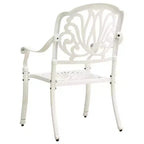 vidaXL Bistro Set Cast Aluminum Durable Bistro Set Round