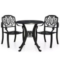 vidaXL Bistro Set Cast Aluminum Durable Bistro Set Round