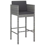 vidaXL Garden Bar Set with cushions